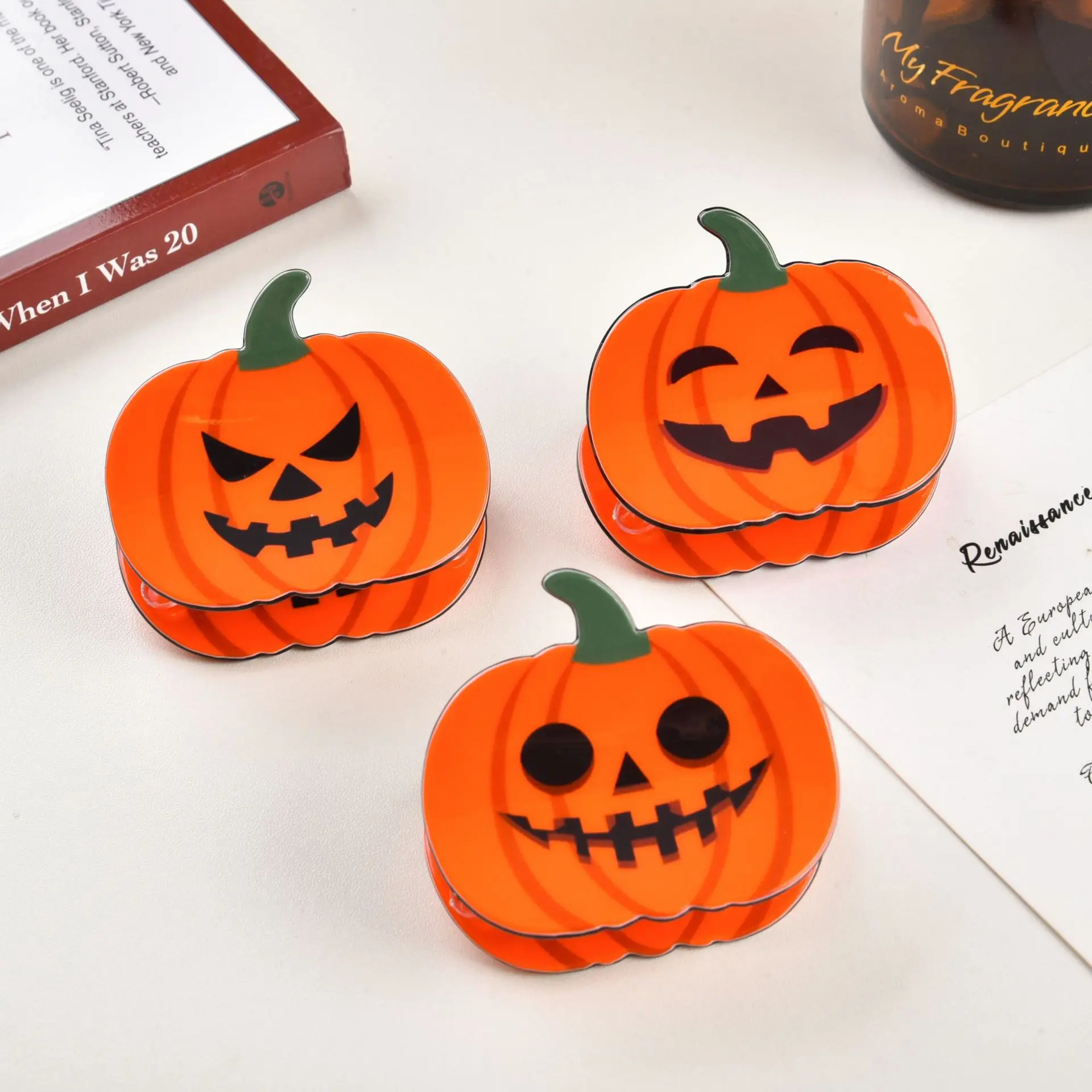 Muweordy новая заколка для волос на Хэллоуин головные уборы забавный