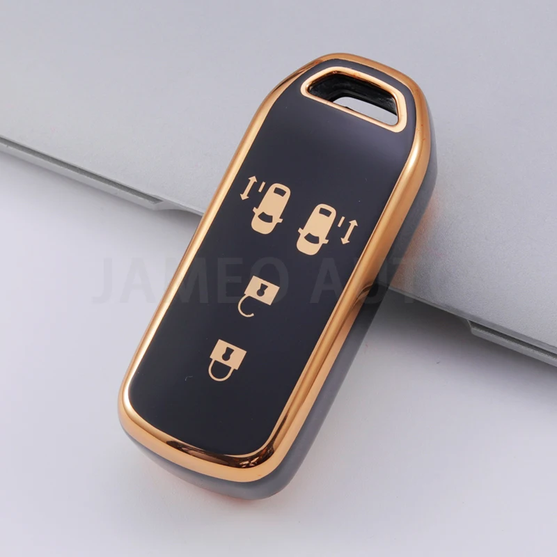 

Для Honda New Nbox Custom JF3 / JF4 N-BOX JF1 / JF2 N-BOX + Plus N Wagon N-One 4 кнопочный ТПУ чехол для автомобильного ключа