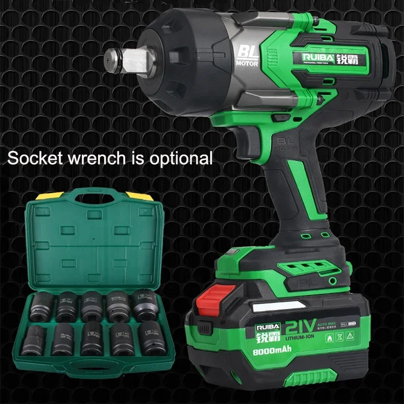 PROBON RB-826 Электрический гаечный ключ с большим крутящим моментом 2100N.M Ремонт