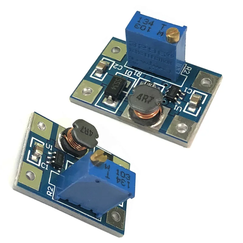 

DC-DC SX1308 2A Adjustable Boost Module High Current DC-DC SX1308 Adjustable Boost Module