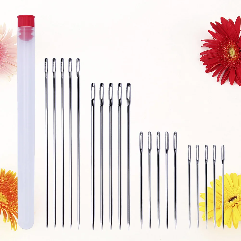 

Needle Sewing Embroidery Large Bluntstitching Eyeleathercraftcross Knitting Hole Beading Kit Punching Set Hand Yarn Craft Kits