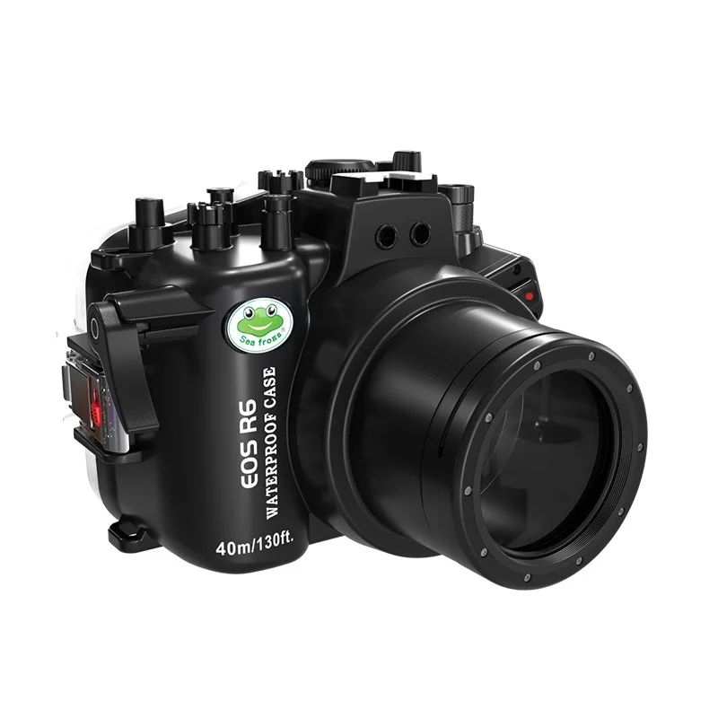 

Mcoplus EOS R6 40 м/130 футов подводный водонепроницаемый корпус для дайвинга фотоаксессуары для подводной съемки Canon EOS R6