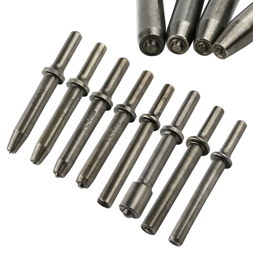 

1PC Air Rivet Hammer Tool Pneumatic Rivet Head Semi Hollow Solid Rivet Head Pneumatic Hammer Impact Multi-size Option
