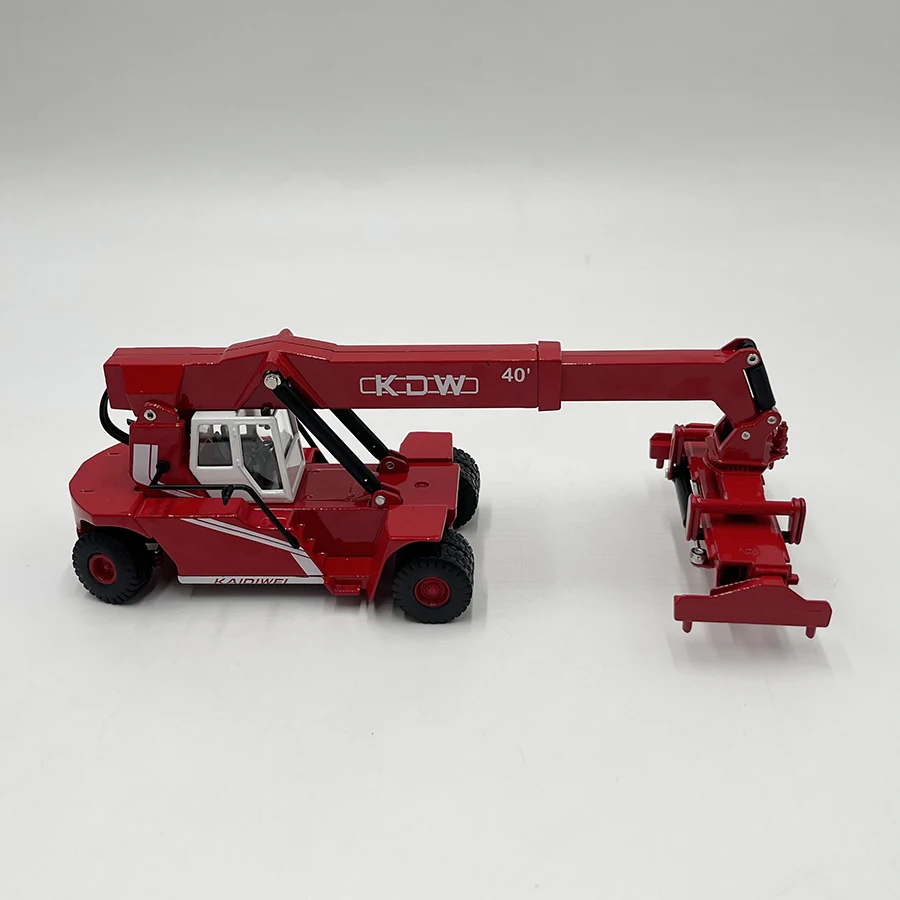 1:50 литая под давлением модель грузовика игрушка KDW Reach Stacker миниатюрная копия