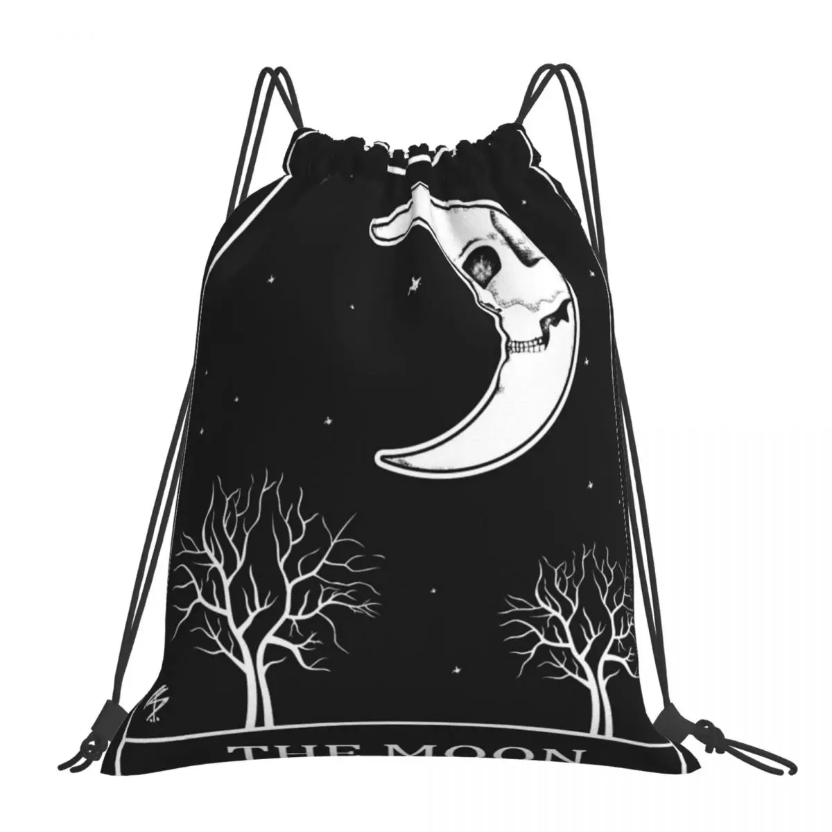 

Сумки на шнурке с Луной и таро, рюкзаки, школьная сумка, женская сумка, милый рюкзак, сумка на шнурке, рюкзак