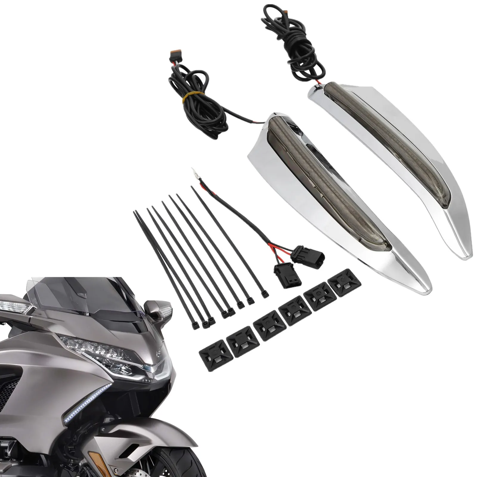 Светильник ний верхний декоративный коврик для мотоцикла Honda Gold Wing GL1800 2018 2019 2020 |