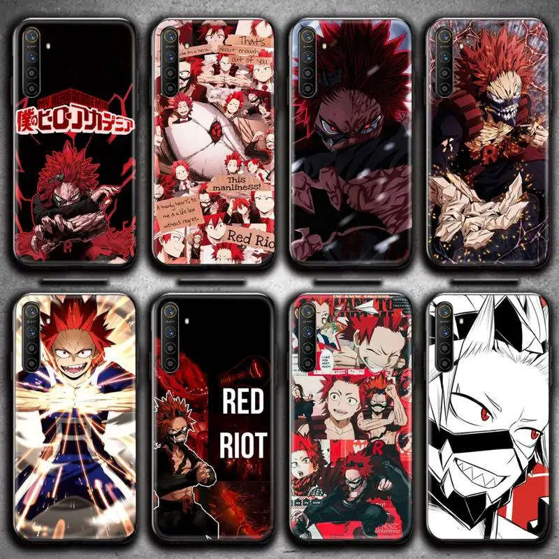Eijiro Kirishima Red красная бриот для OPPO Realme 6 Pro C3 5 C2 чехол телефона аниме A11X XT | Мобильные