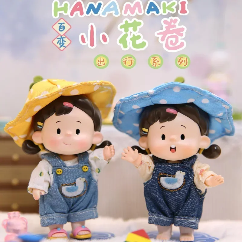 Hanamaki сменные маленькие витые рулоны на пару серия игрушек куклы милые