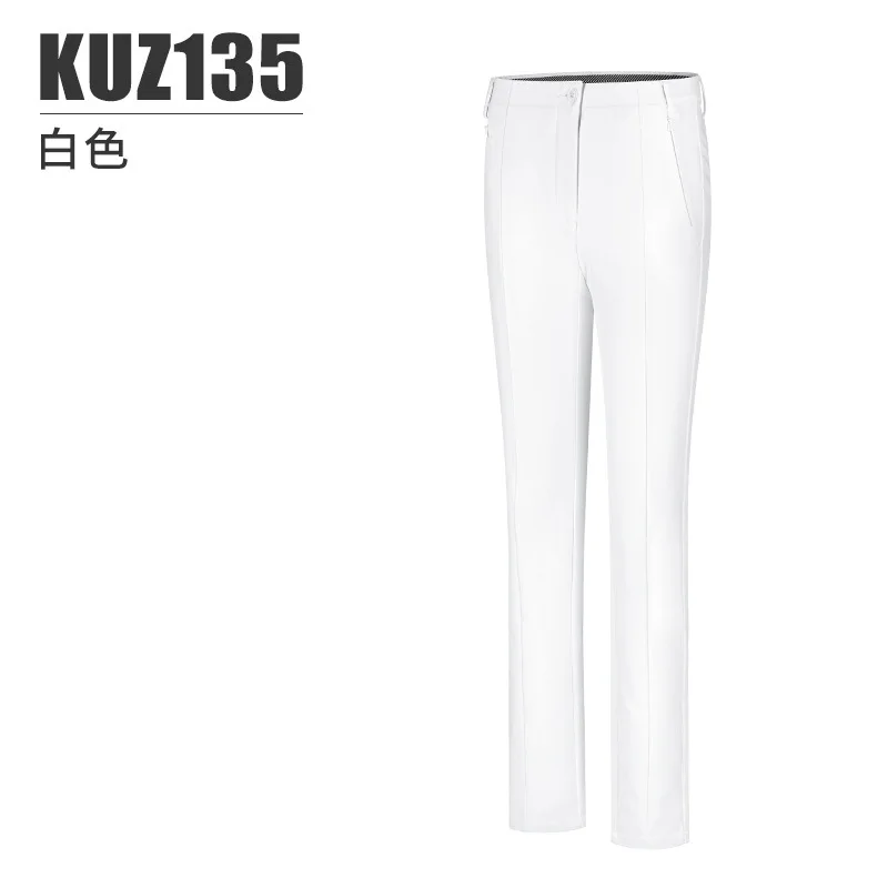 

Брюки для гольфа PGM для женщин, быстросохнущие брюки, брюки для гольфа, Осень-зима, эластичные облегающие брюки, спортивная одежда, длинные брюки с внутренней подкладкой