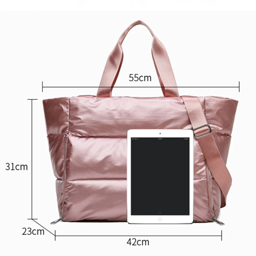Women Sports Gym Bag Travel Dry Wet Bag Handbag Multifunction Swimming Shoulder Messenger Weekend Fitness Training Bag
