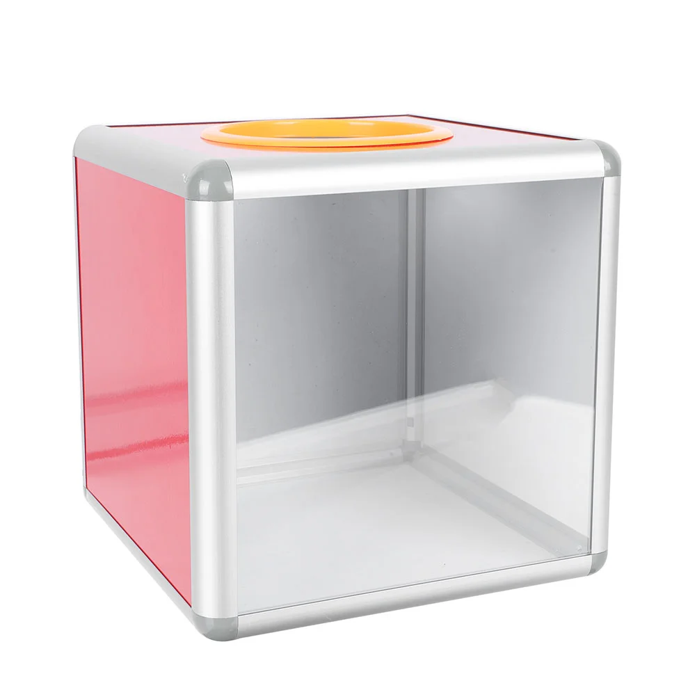 

Organizer Balls Raffle Box Meeting Lottery Box Transparent Lottery Box Ballot Box for Home Conference Ceremony Meeting