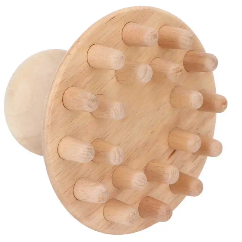 

Mushroom Shaped Massager Professional Pain Relief Ergonomic Wood Therapy Massager Muscle Relax for Daily Use for Neck Shoulder