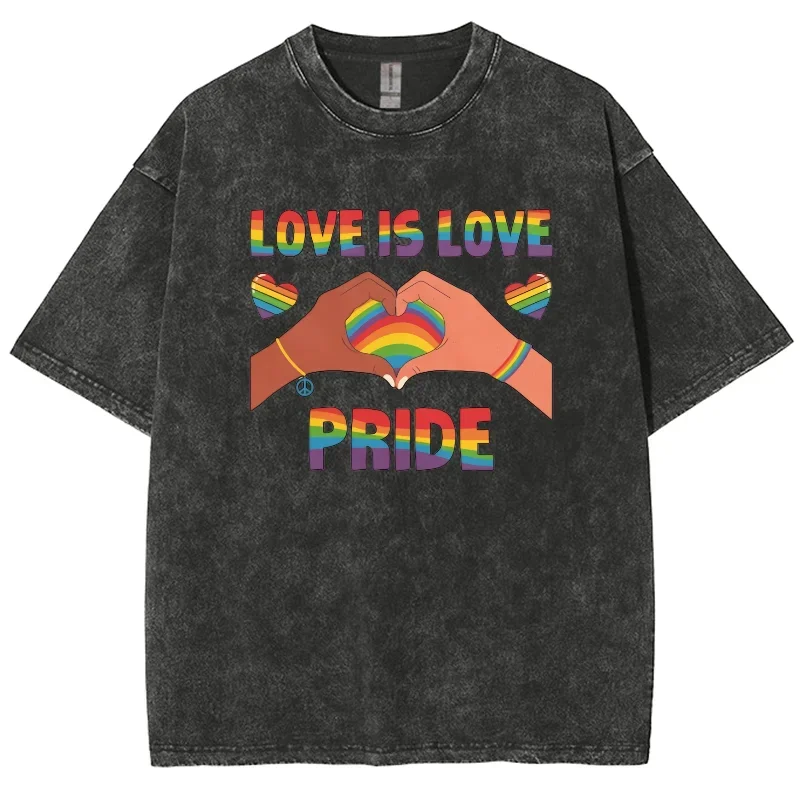 Модная футболка с круглым вырезом и коротким рукавом модная цветная радужным