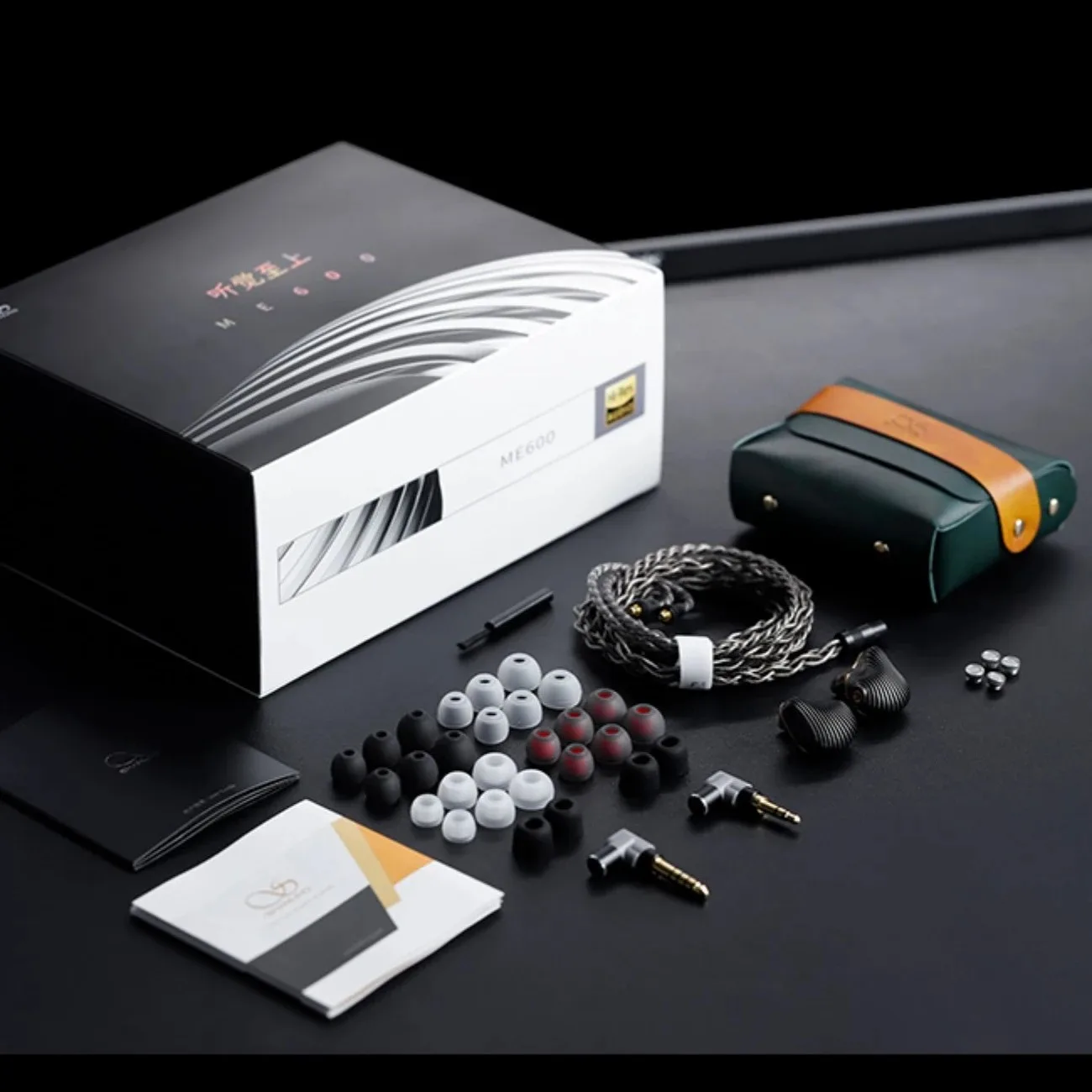 SHANLING ME600 2DD + 3BA 5 гибридные драйверы наушники-вкладыши IEM Hi-Res Audio MMCX штекер 3 4 мм