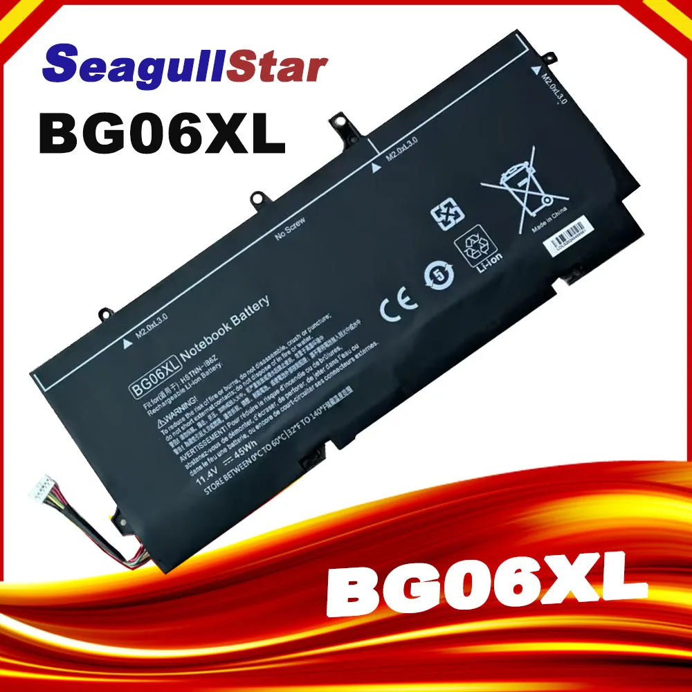 Фото BG06XL HSTNN-IB6Z HSTNN-Q99C 804175-1B1 Аккумулятор для HP EliteBook 1040 G3 (P4P90PT) серии 804175-181 804175-1C1 805096-001 №1