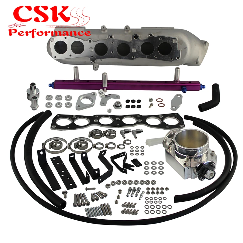 Впускной коллектор + Корпус дроссельной заслонки с TPS топливная направляющая для