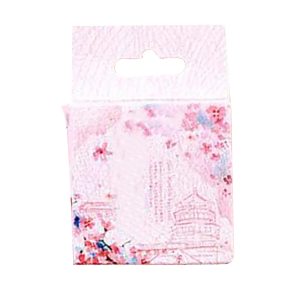 

Hand Made Supplies Stickers Decorative Scrapbooking Material 45 DIY Pack Paper Safe and Harmless Adhesive Backing