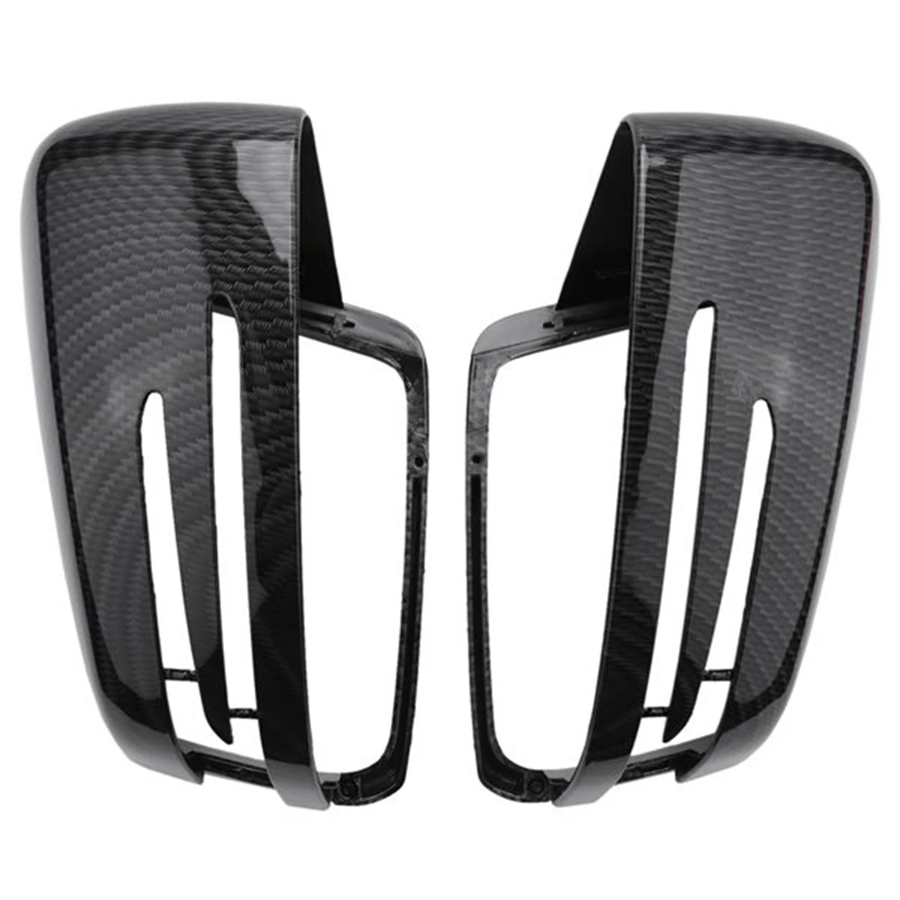 

Car Carbon Fiber Rearview Side Mirror Cover Replacement for Mercedes Benz a B C E Class W204 W212 W176 W246 C218