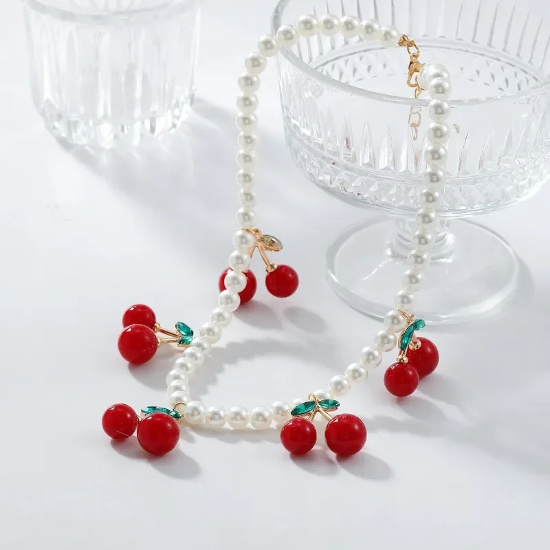 Ожерелья с жемчугом Draweye для женщин милые корейские модные колье-чокеры