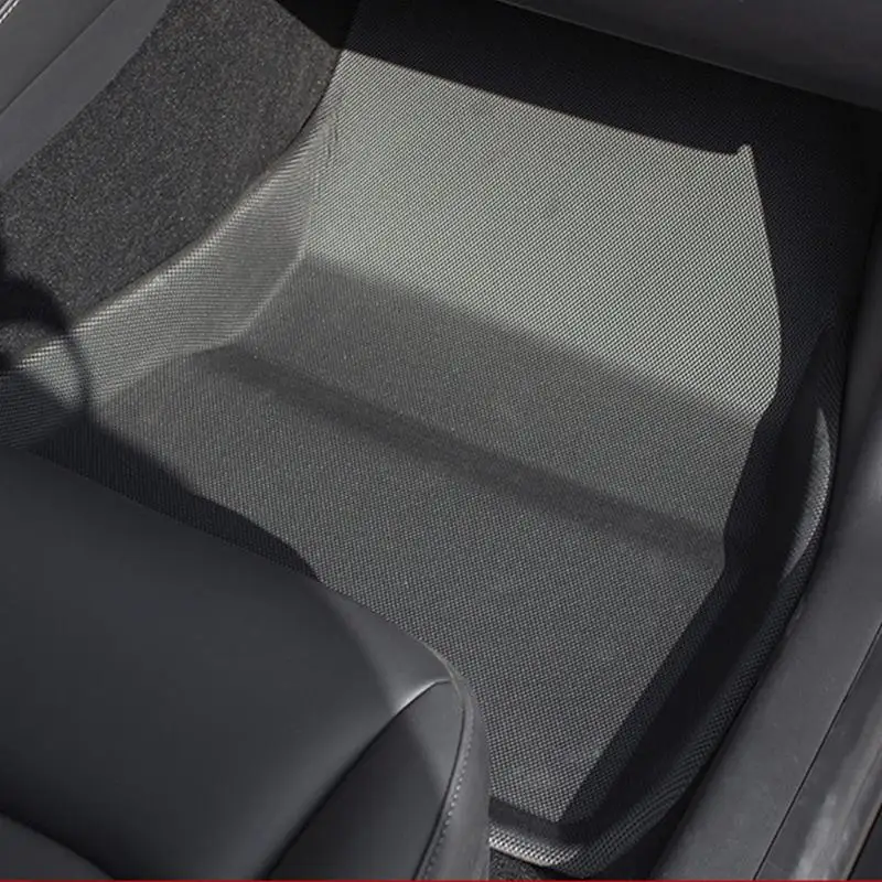

Противоскользящие коврики для ног для Tesla Model 3 2017-2023, оригинальный коврик для хранения в багажнике, водонепроницаемый нескользящий коврик