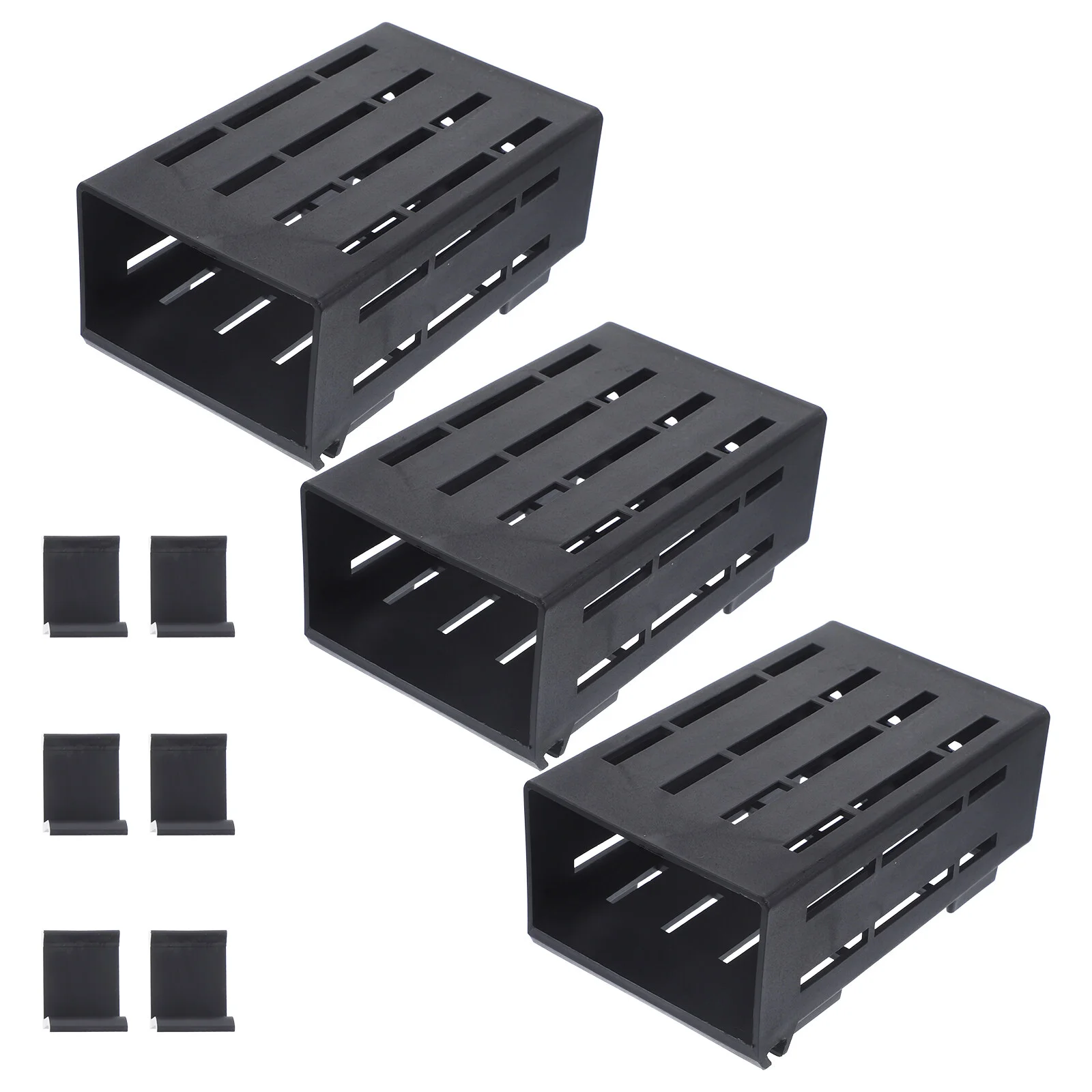 

3 Pcs Tank Stands Decorations Aquatic Accessories Aquarium Holder Plastic