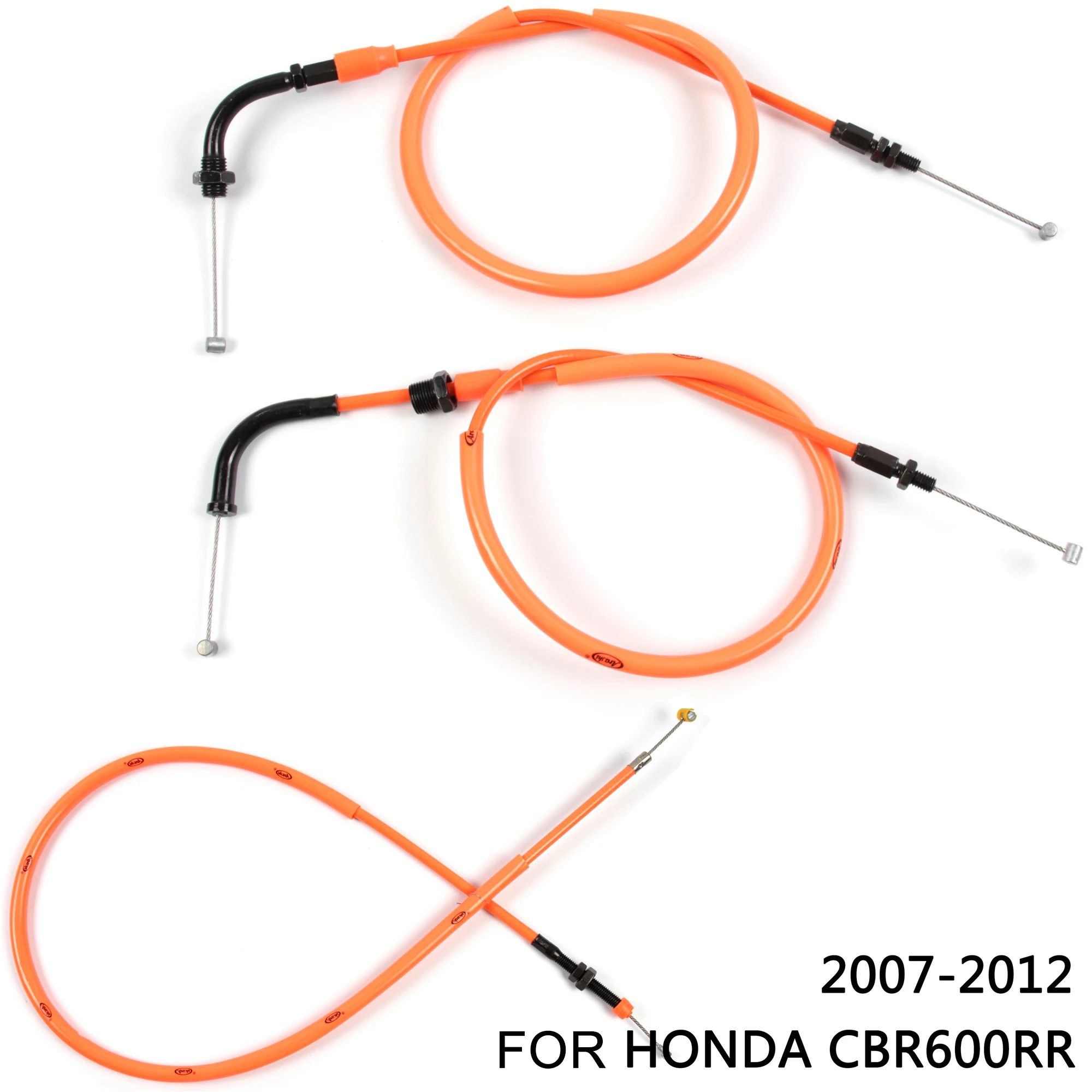 

Комплект тросов сцепления дроссельной заслонки Arashi для HONDA CBR600RR 2007 2008 2009 2010 2011 CBR 2012 RR, аксессуары для мотоциклов, стальные провода