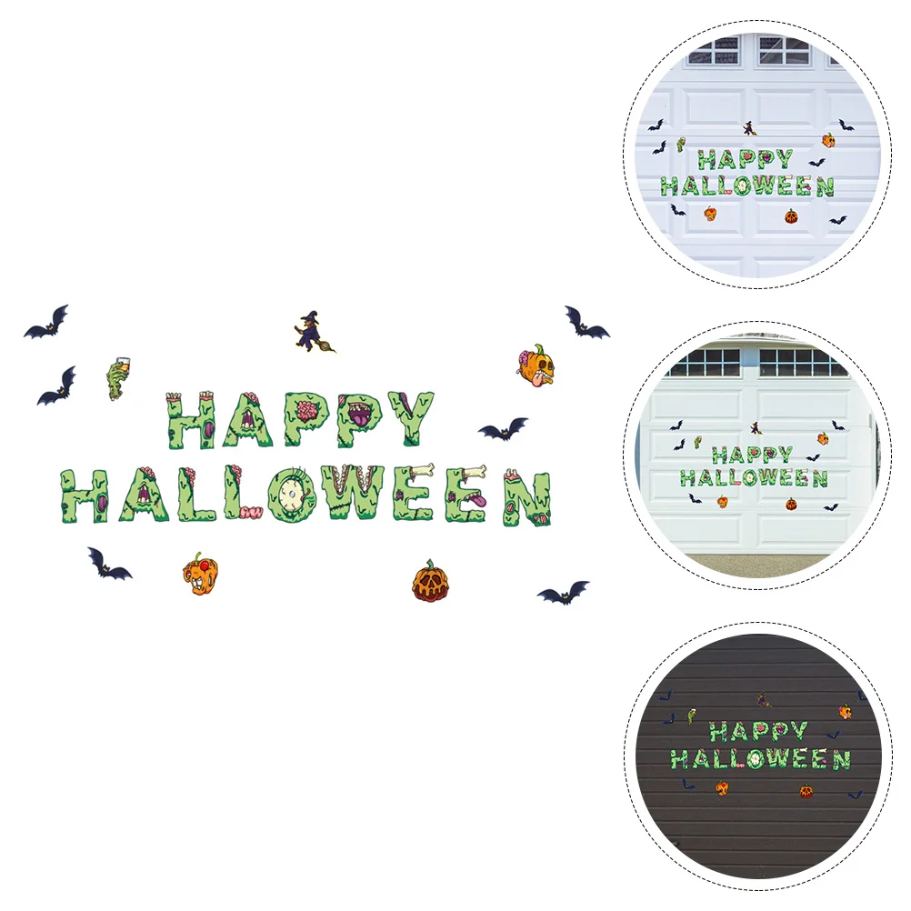 

1 Set of Car Decal Garage Sticker Happy Garage Sticker DIY Sticker for Gift Garage