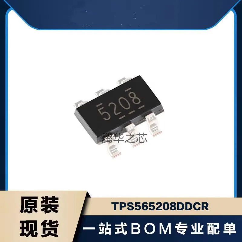 

10PCS new IC original TPS565208DDCR DC-DC Switch regulator Silk Screen 5208 package SOT23-6 patch