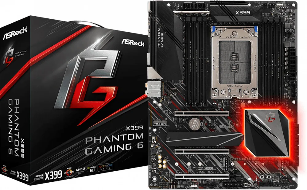 Материнская плата ASRock X399 Phantom Gaming 6 (X399 6)