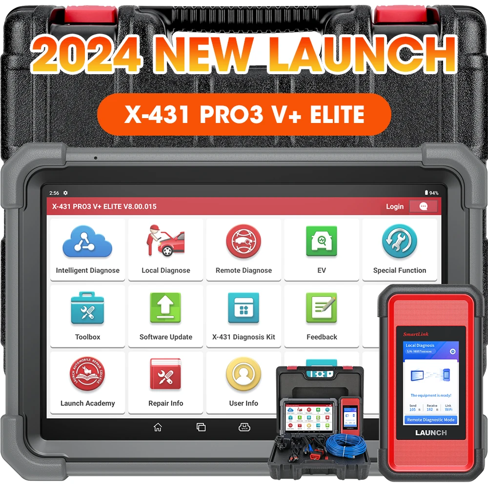 Профессиональный запуск X431 V+ Elite Vplus Pro3 Hd Smartlink Obd2 Obd Auto Full System ЭБУ Автомобильный