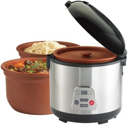 

Chef Gourmet 6-Cup Rice and Slow Cooker