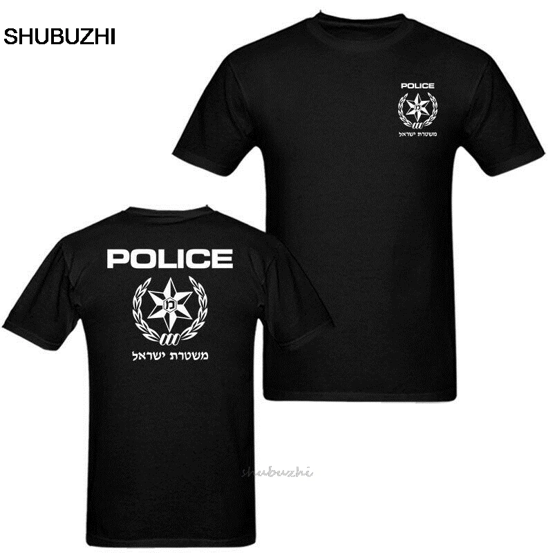 

Israel Sheriff Security Staff Defence Force Men'S T Shirts New Tees Fashion Men'S High Quality Tops Hipster Tees Custom T Shirts