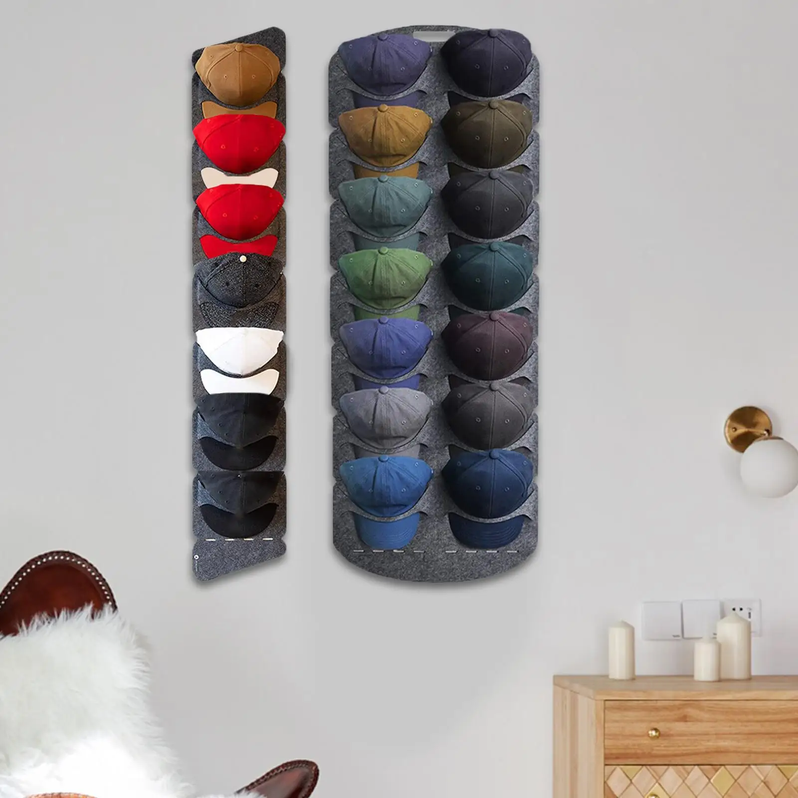 

2 шт., вешалка для хранения шляп