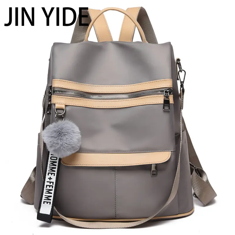 

Водонепроницаемый рюкзак из ткани «Оксфорд» для женщин, светильник ский легкий дорожный ранец, модные школьные ранцы, Повседневные Легкие ...