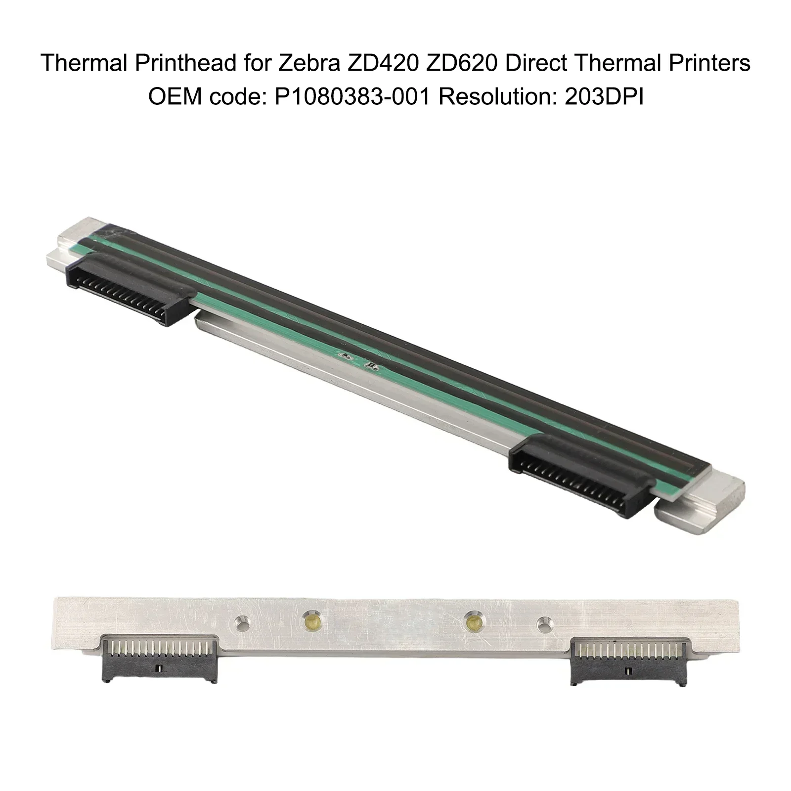 Новая печатающая головка для термопринтера Zebra ZD420 ZD620 203dpi P 1080383 -001