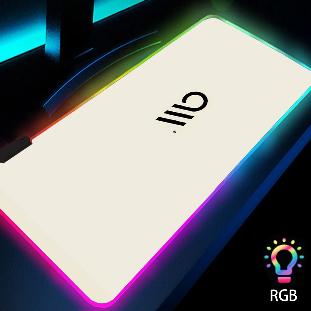 

Minimalist Rgb Bacaklit Mouse Pad Office Protector Gaming Mat Accessories Room Decor Special Design Cheapest Cartoon Rubber Mat