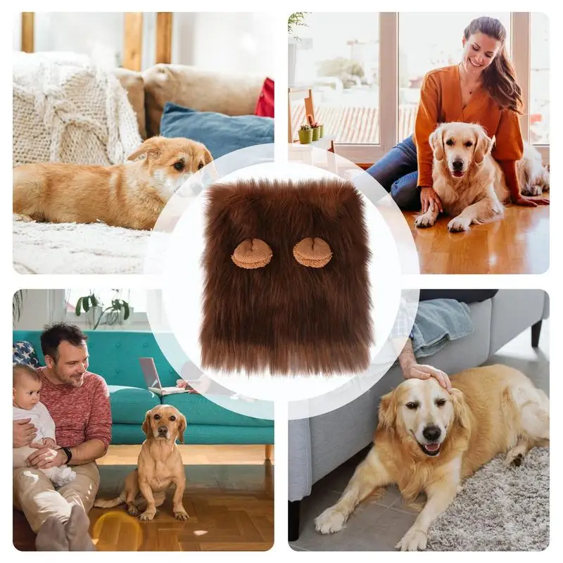 Парик для костюма собачьей гривы шляпа одежда косплея наряд реалистичный