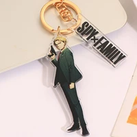 new japan anime spy%c3%97family key chain comic yor forger anya forger figure trinket pendant key ring fans cosplay gift jewelry