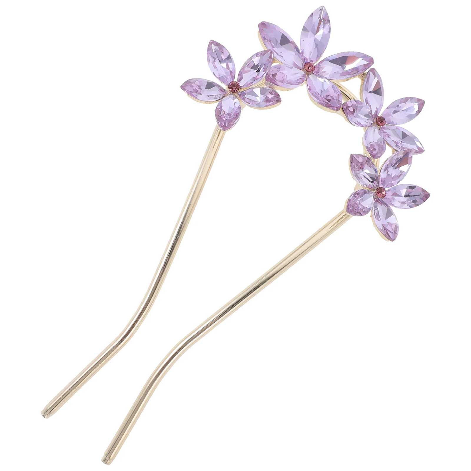 

Rhinestone Hair Stick Bridal Hair Pin Chignon Pin Hair Pin for Women Teen Girls