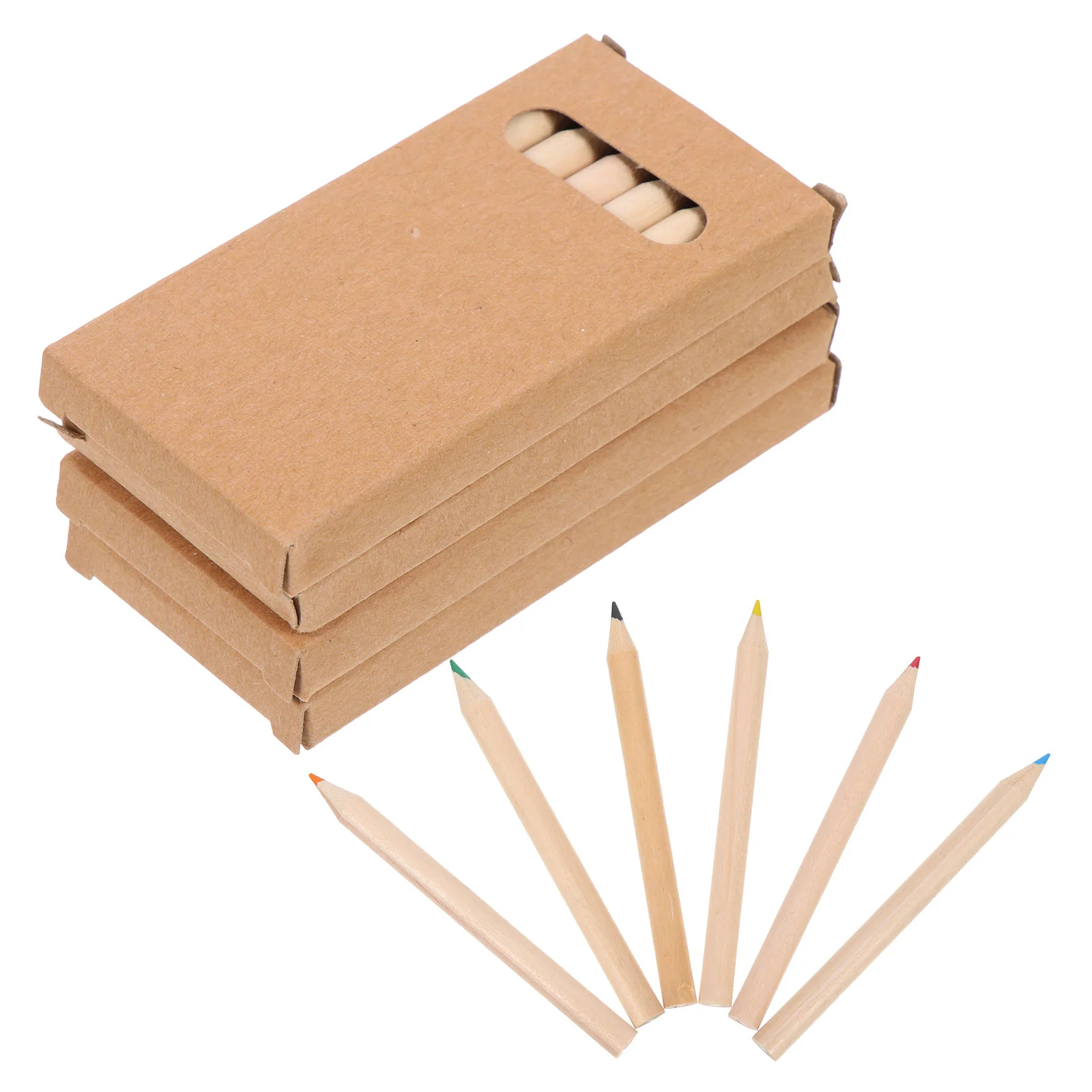 

4 Boxes Household Coloring Pencils Sketching Pencils Children Drawing Pencils