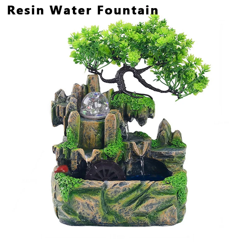 

Креативные поделки из смолы, потоковая вода