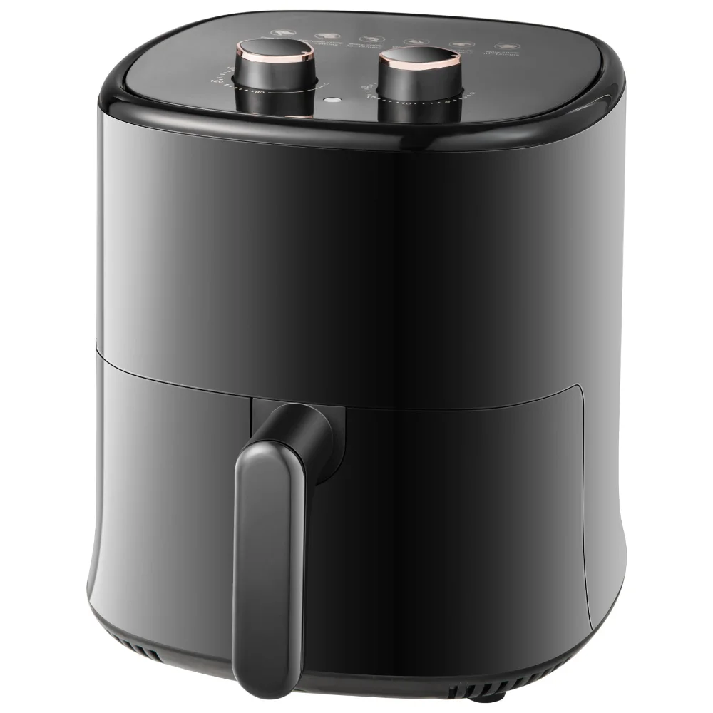 

Air Fryer, 4.5 Quart Capacity Electric Airfryer Oven Cooker, Black