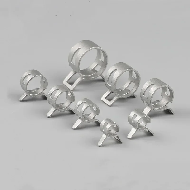 

10 шт. оцинкованные хомуты для шлангов 6.5/7/8/9/10/11/12-18 мм