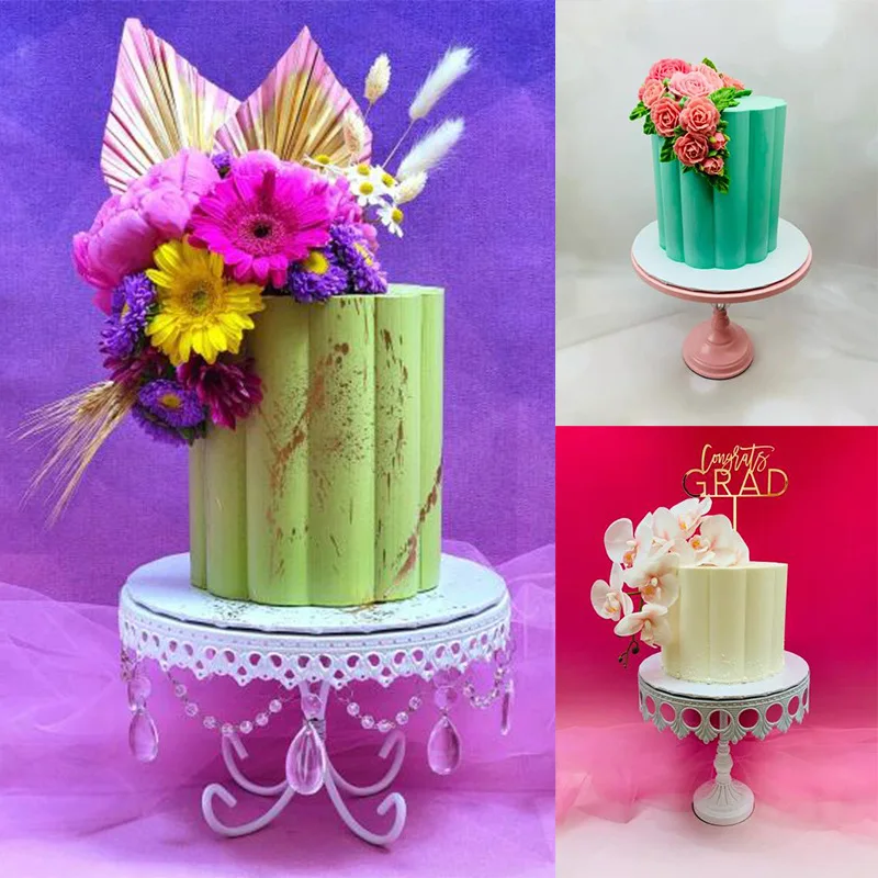 Акриловые диски для тортов 2 шт./компл. прозрачная художественная доска поднос