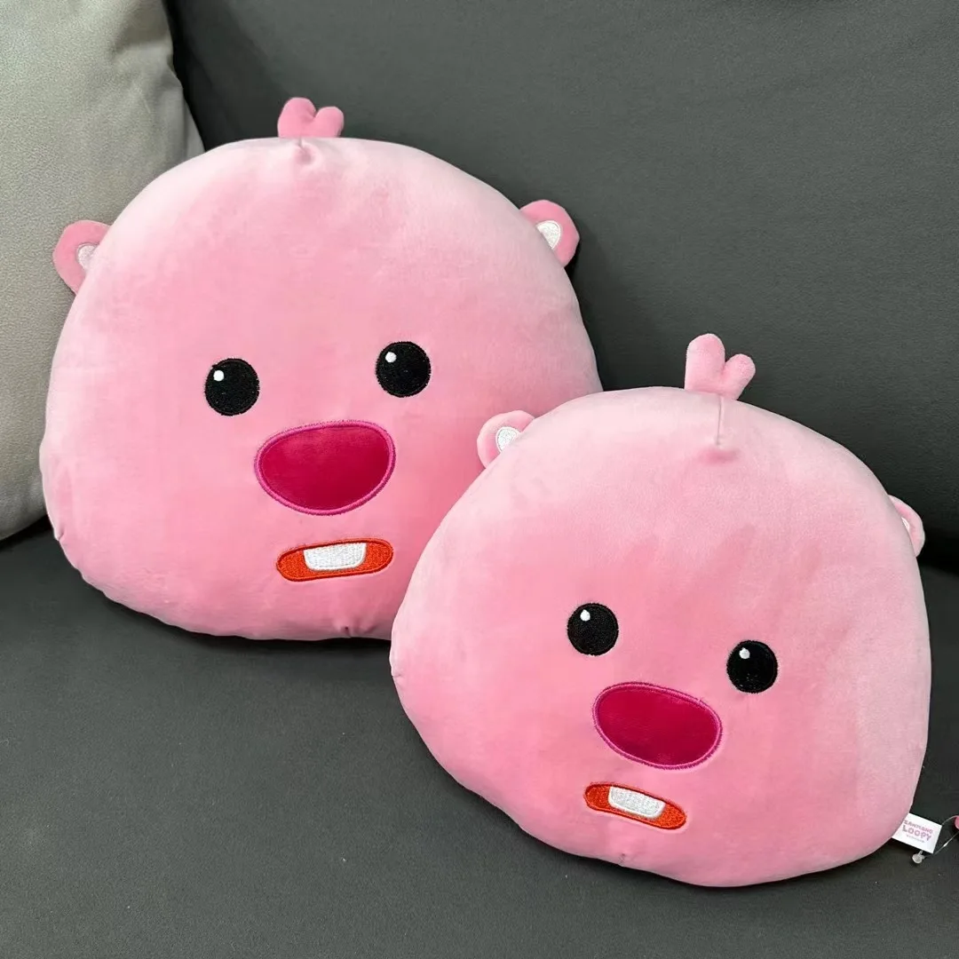 

Cute Pink Little Beaver Plush Pillow Lunch Break Pillow Girlfriend's Surprise Gift Sofa Car Decoration Gift