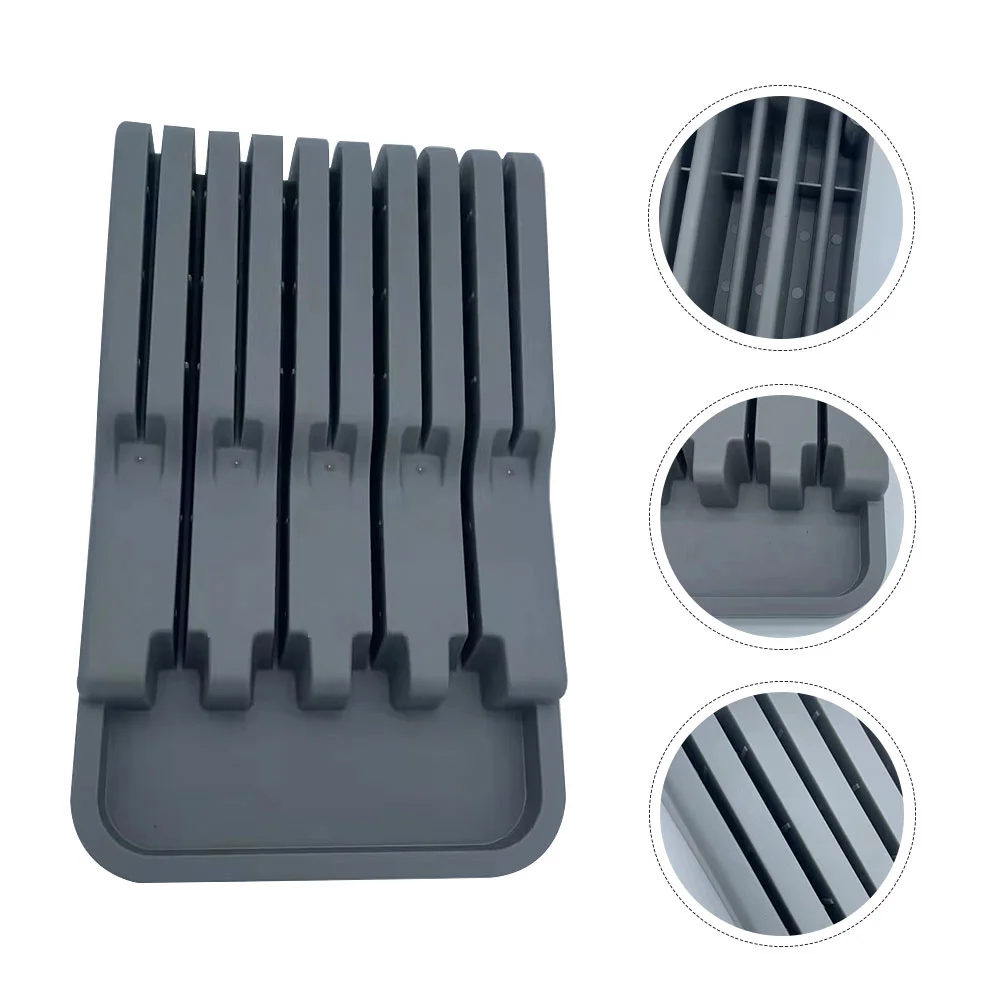 

Cutter Storage Stand Plastic Cutter Draining Rack Kitchen Cutter Holder