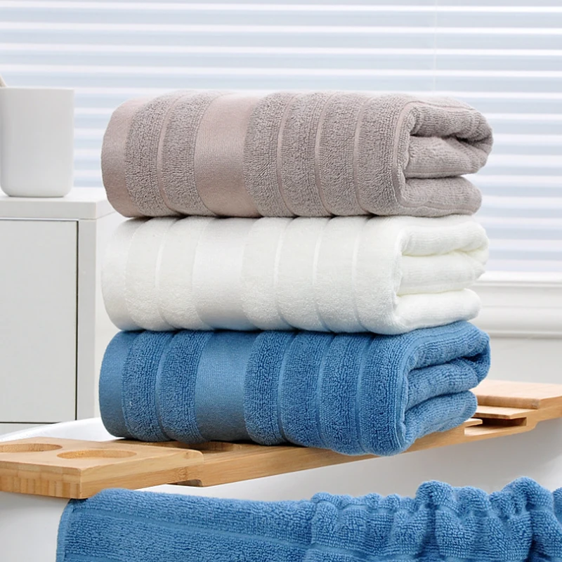 

Pure Cotton Towel 34*75cm/70*140cm Hand Bath Towels Set For Adults Quick Dry Thicken Soft Microfiber Terry Face Towels Absorbent