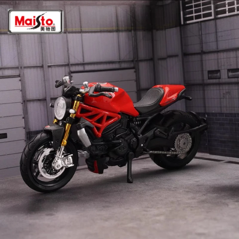 

Maisto 1:18 Ducati Monster 696 Alloy Racing Motorcycle Model Simulation Diecast Metal Street Motorcycle Model Childrens Toy Gift