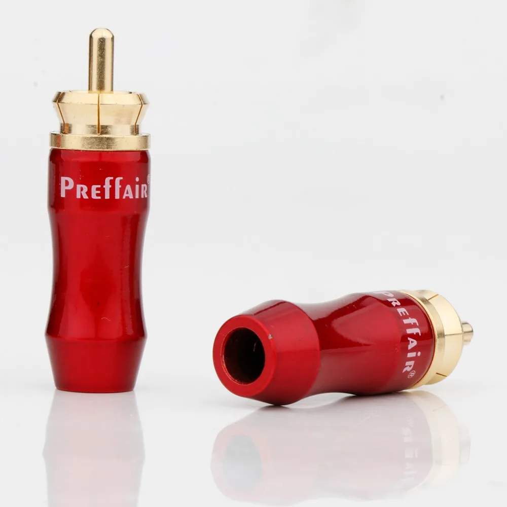 4 шт R1705 латунный позолоченный штекер rca, штекер сигнальной линии, переходник для аксессуаров hifi