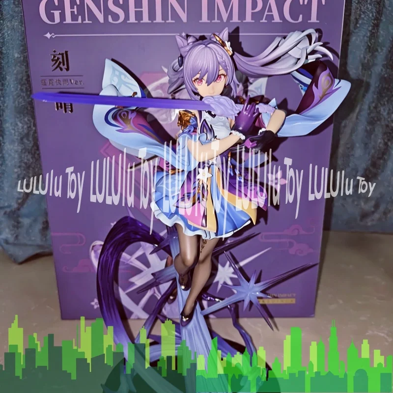 Фото Коллекционная фигурка Apex Toys Mihoyo Genshin Impact Кэцин, масштаб 1/7, версия Yu, для взрослых коллекционеров, по мотивам аниме и игр №5
